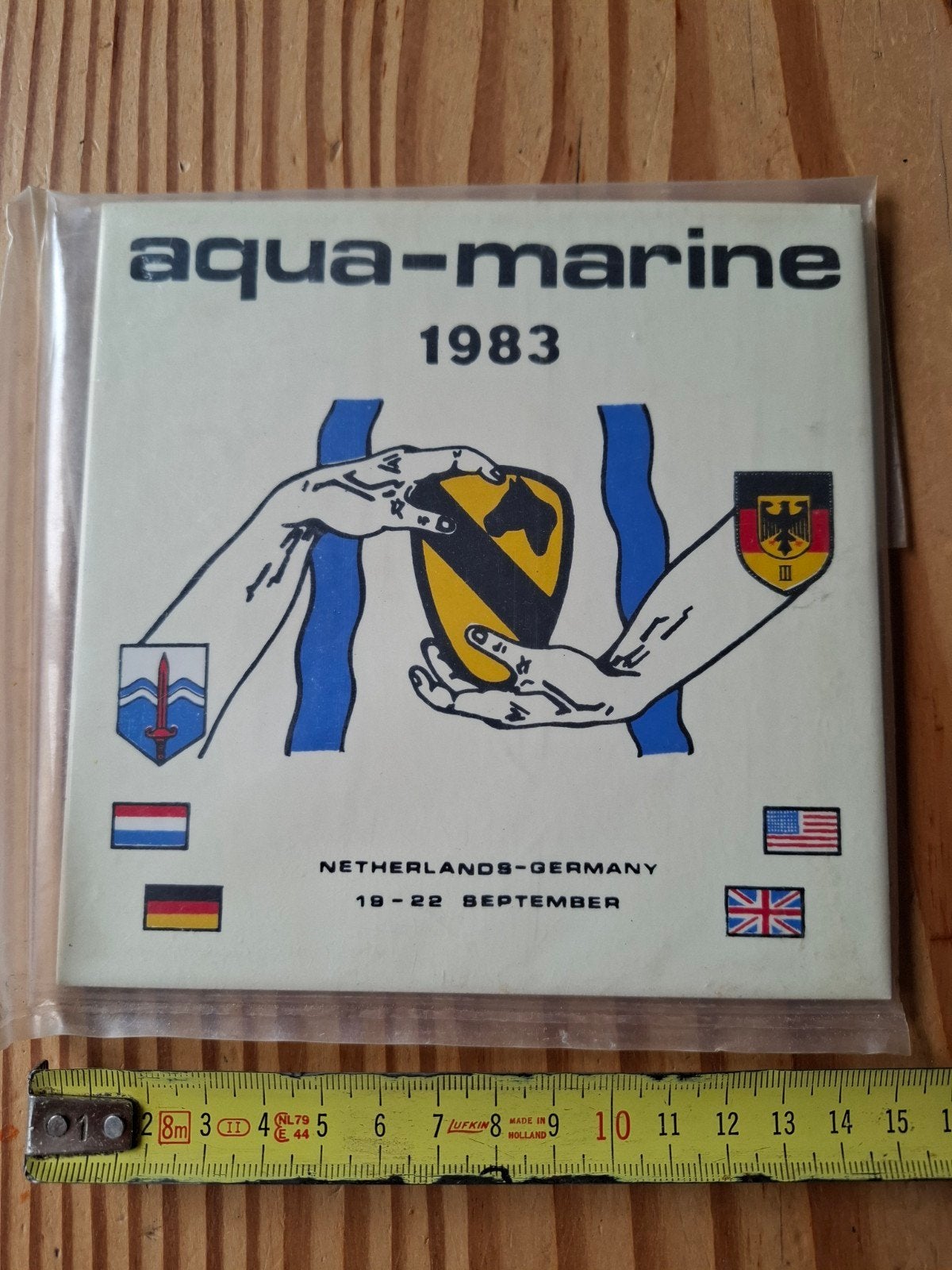 Aqua-Marine 1983 Nederland-Duitsland Programma, Ophalen of Verzenden