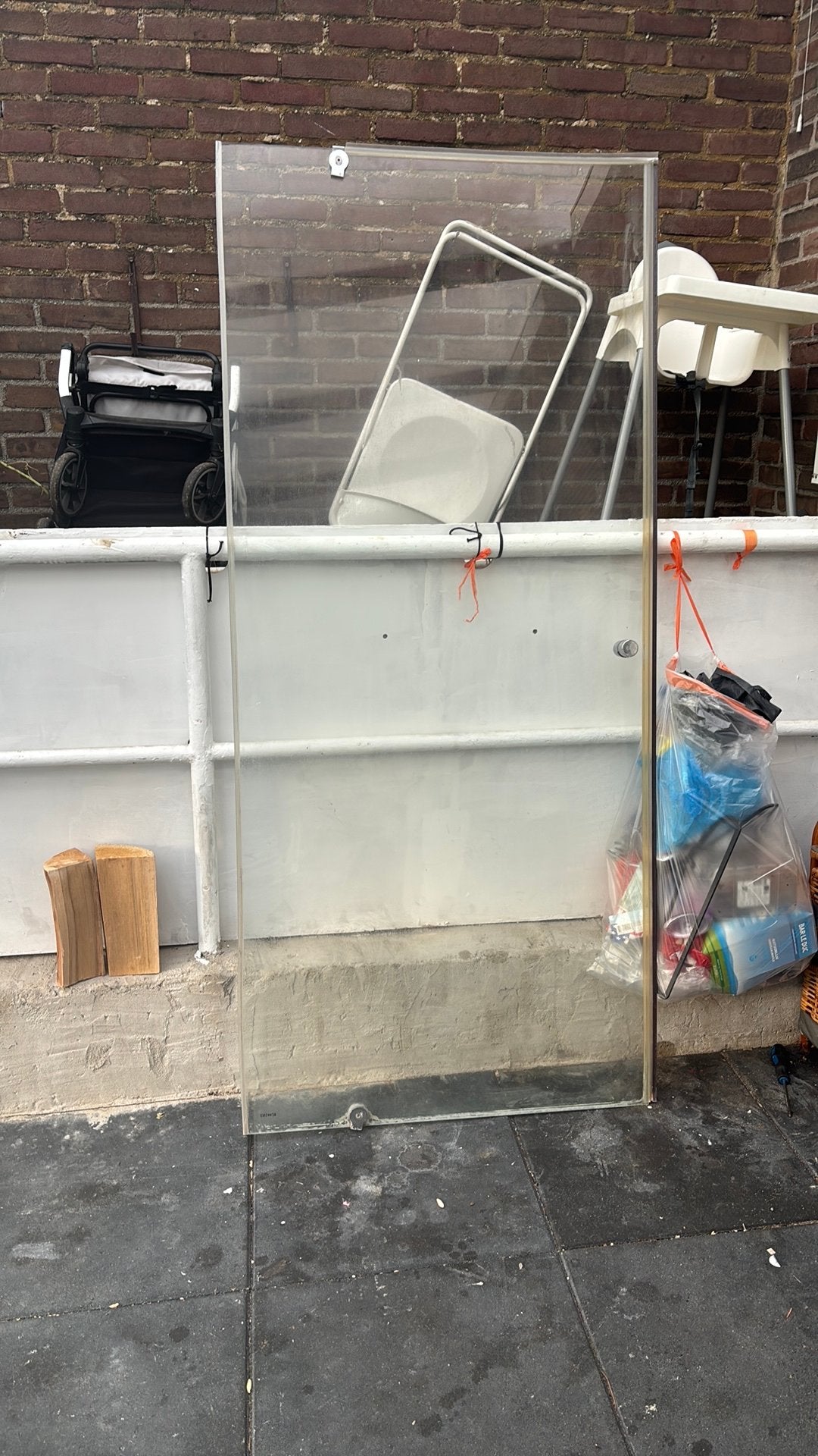 Douche deur, Overige typen, Zo goed als nieuw, Minder dan 25 cm, Minder dan 100 cm