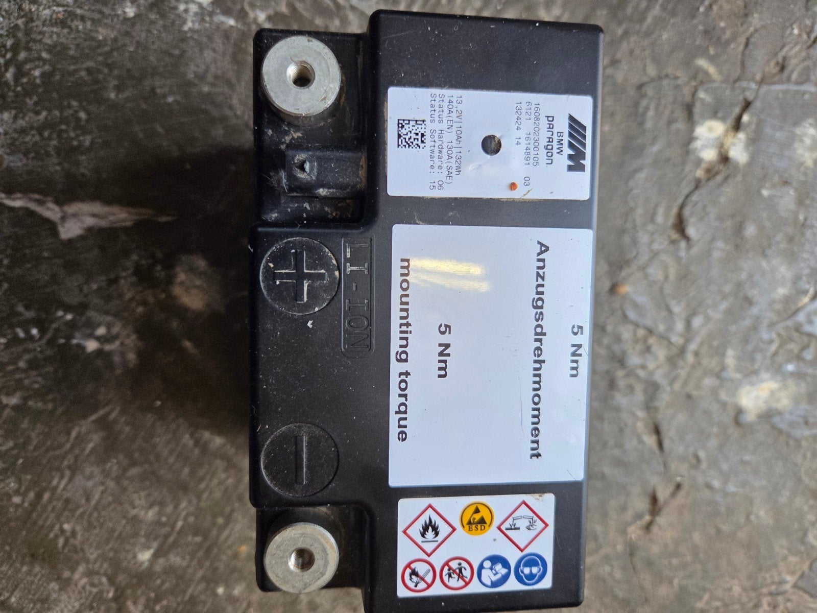 BMW Paragon Li-Ion Accu 13.2V 10Ah - Getest en Werkend, Ophalen of Verzenden