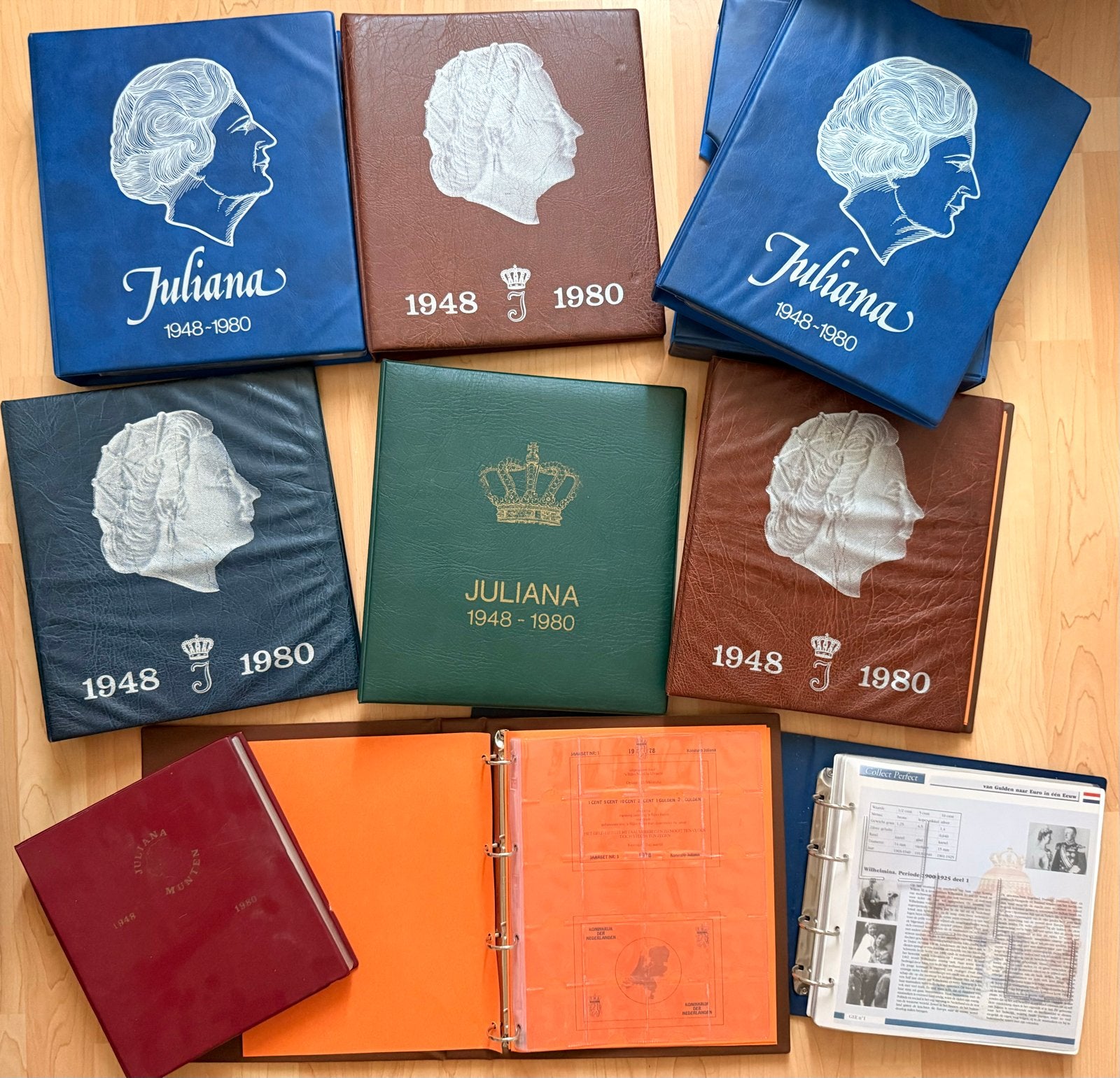 Lege Juliana mappen inclusief insteekmappen, Ophalen of Verzenden, Koningin Juliana
