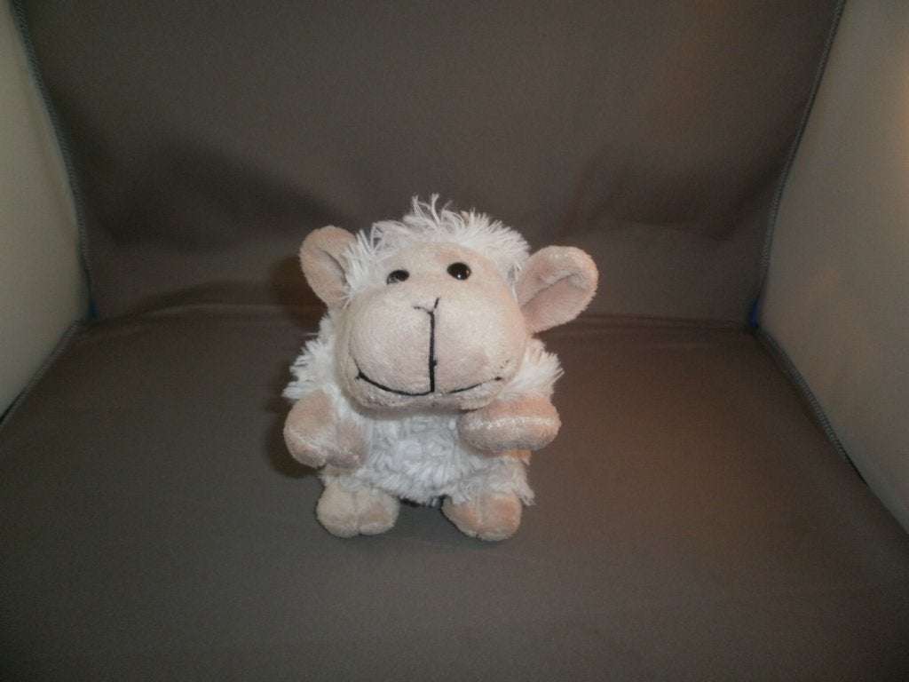 gebro schaap harig lijf wit licht bruin velours oren hoofd, Overige typen, Nieuw, Ophalen of Verzenden, Klein (minder dan 20 cm)