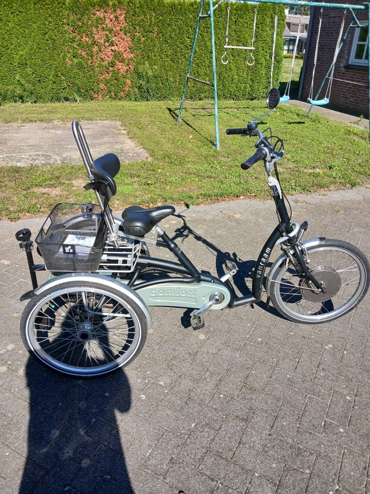 Van Raam Maxi Comfort driewieler  elektrisch ondersteund, Ophalen, Zo goed als nieuw