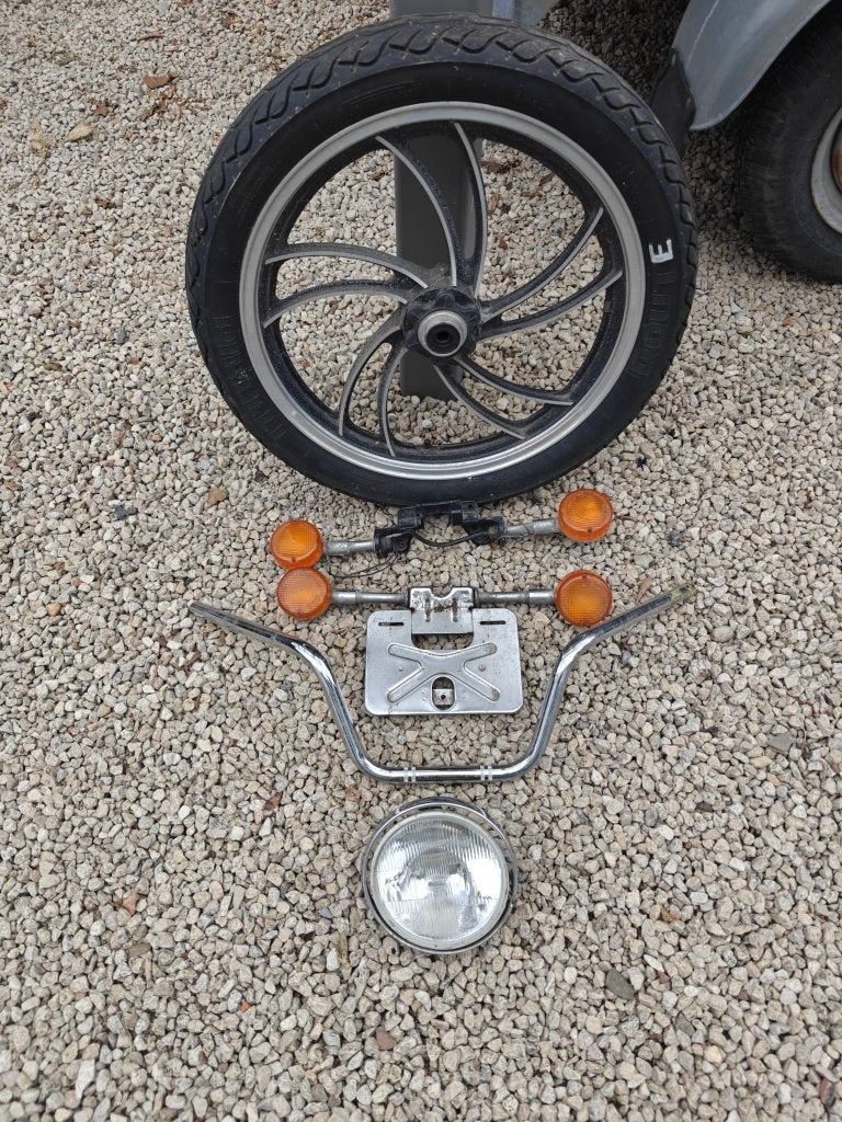 Yamaha Virago XV750SE Onderdelen, Motoren, Ophalen, Gebruikt