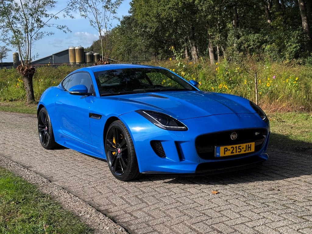 Jaguar F-type 3.0 380pk V6 S British Design Edition, Auto's, Automaat, Achterwielaandrijving, F-type, Zwart