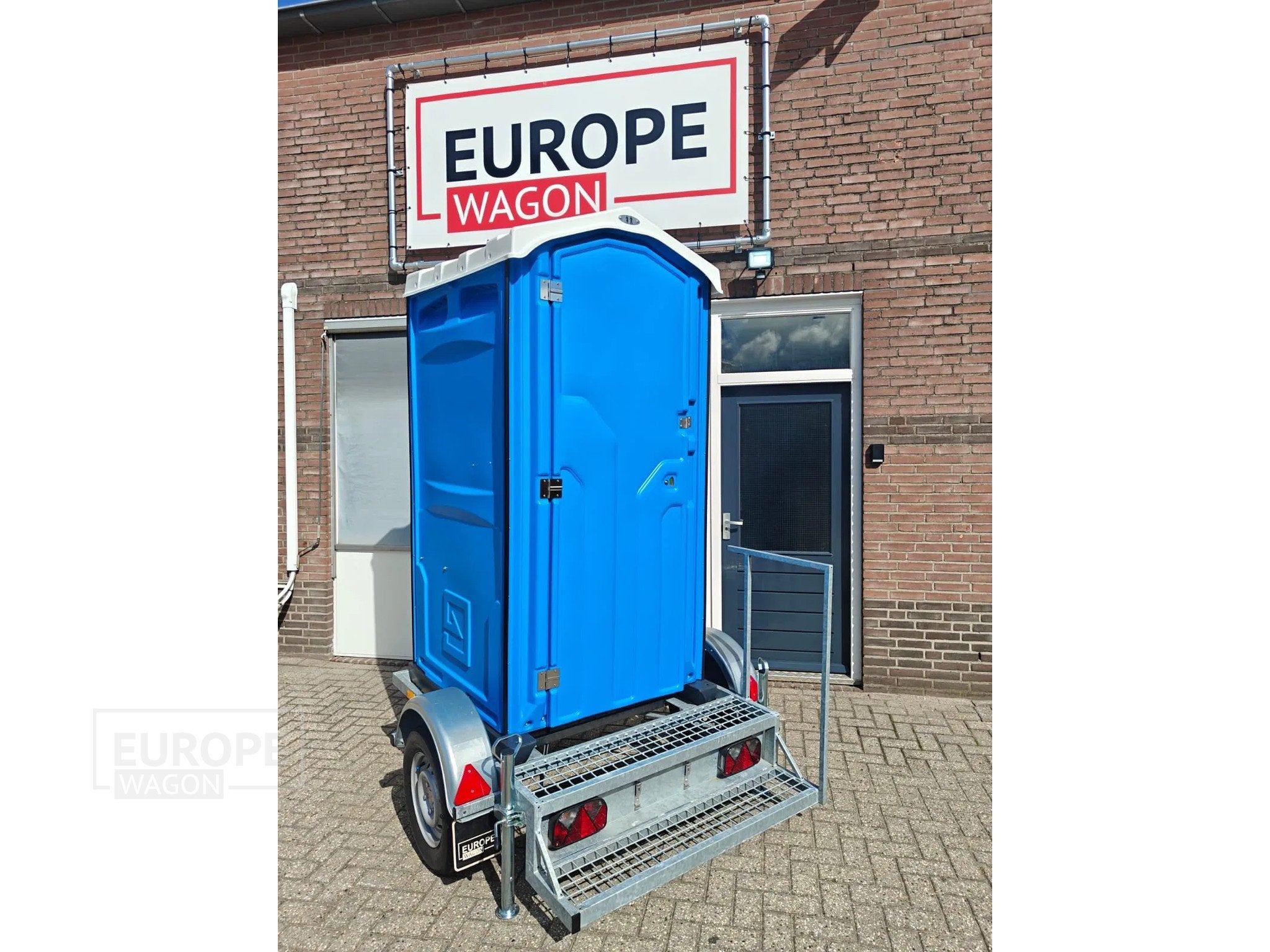 DIXI Aanhanger EuropeWagon DIXI - Toiletcabine - wc aanhange, Gebruikt