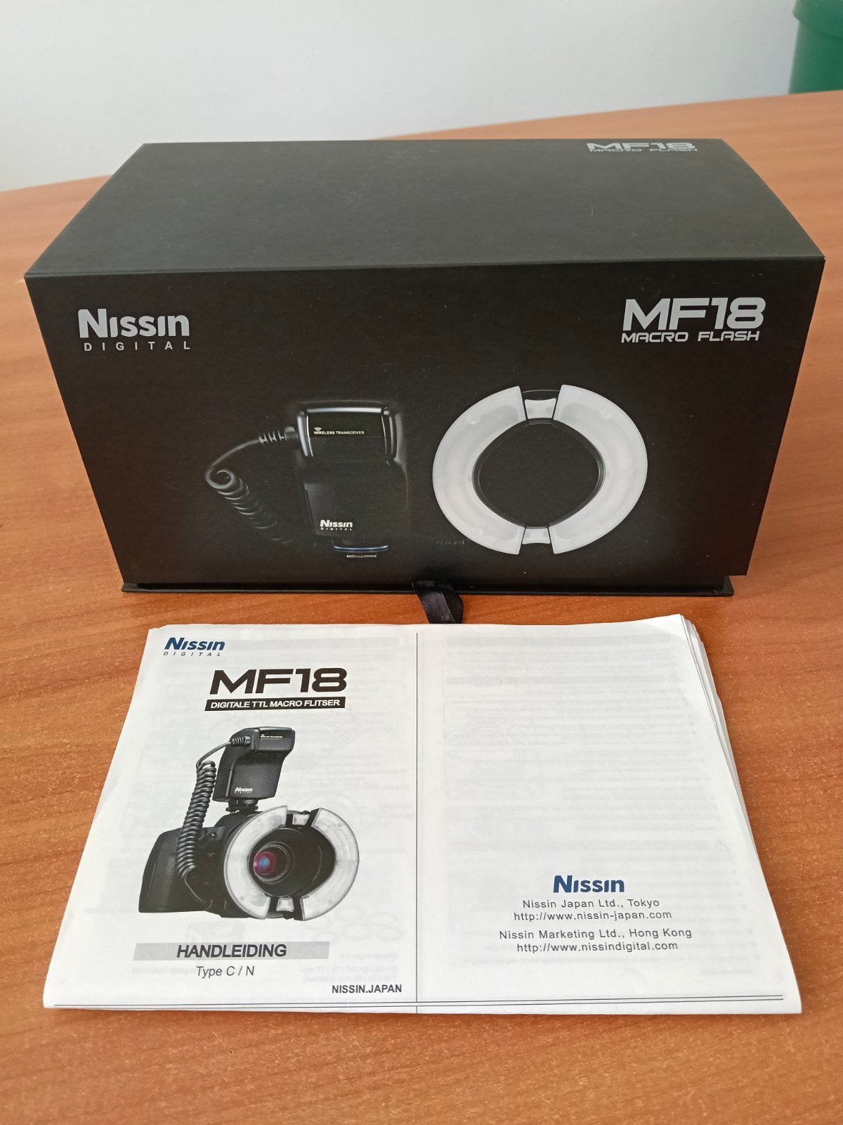 Nissin Digital MF 18 ringflitser zgan, Audio, Tv en Foto, Fotografie | Flitsers, Ophalen of Verzenden, Nieuw, Overige merken