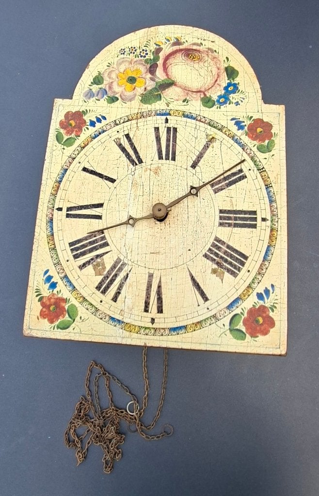 antieke klok met klepel (ontbrekende gewichten), Ophalen