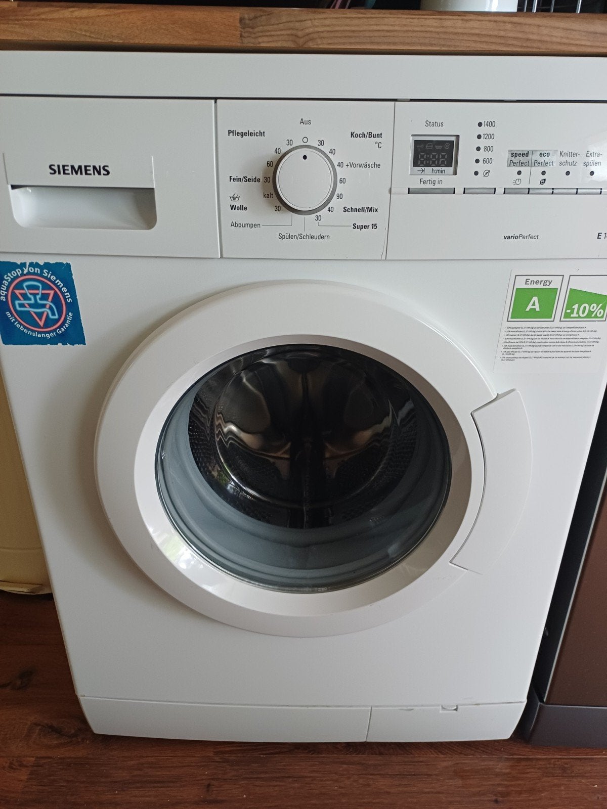 Siemens VarioPerfect E14-34 Wasmachine - Energiezuinig, Witgoed en Apparatuur, Wasmachines, Ophalen, Gebruikt, Energieklasse A of zuiniger