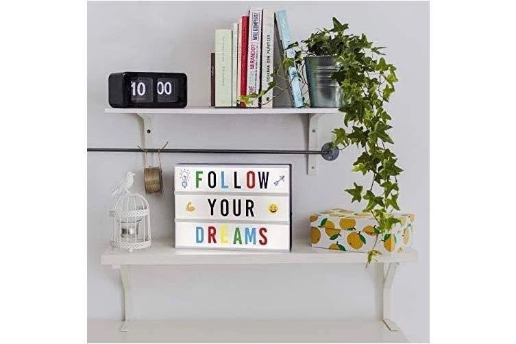 Bonnyco LED Lichtbak met 400 Letters en Emoji's, Tekstbord, Nieuw, Ophalen of Verzenden, Met ophangmogelijkheid