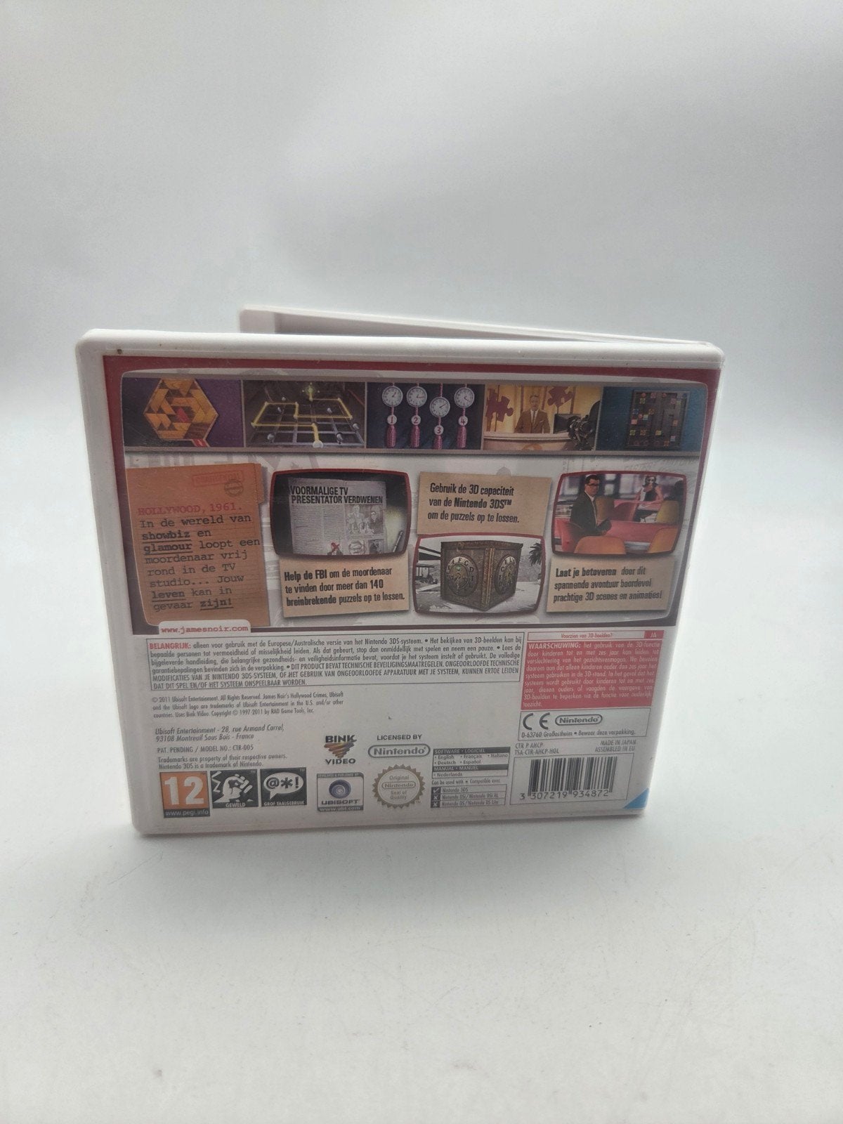 Hollywood Crimes 3D - Nintendo 3DS, Spelcomputers en Games, Games | Nintendo 2DS en 3DS, Ubisoft, Puzzel en Educatief, 1 speler