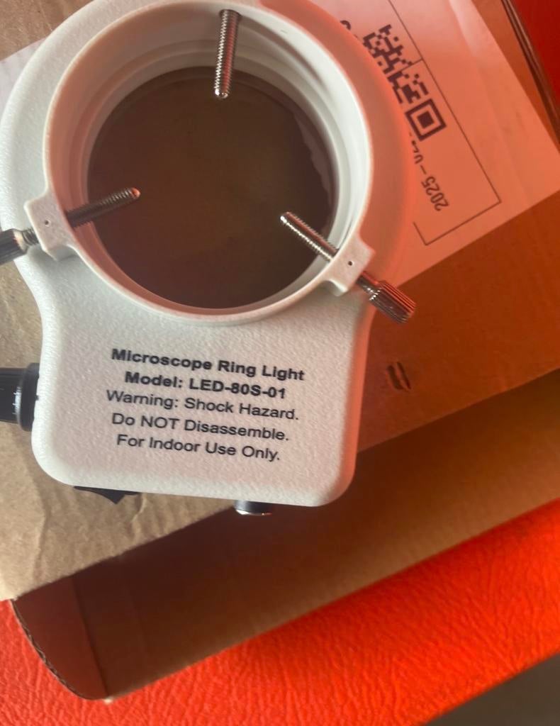 Microscoop Ringlicht LED-80S-01 - Nieuw, Onderdelen of Toebehoren, Nieuw, Ophalen of Verzenden, Minder dan 400x