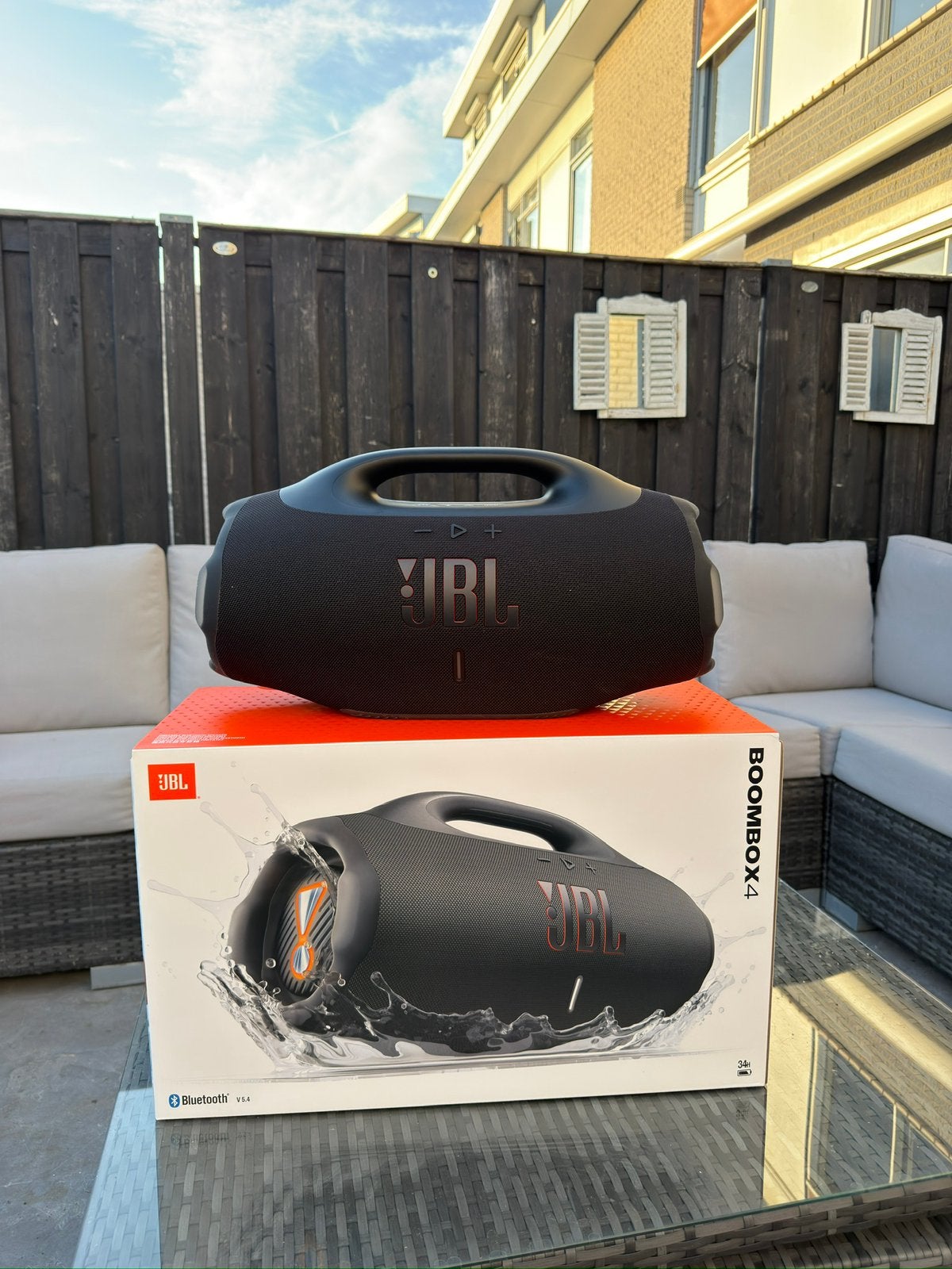 JBL Boombox 4 *Nieuw*, JBL, Party speaker, Zo goed als nieuw, Ophalen