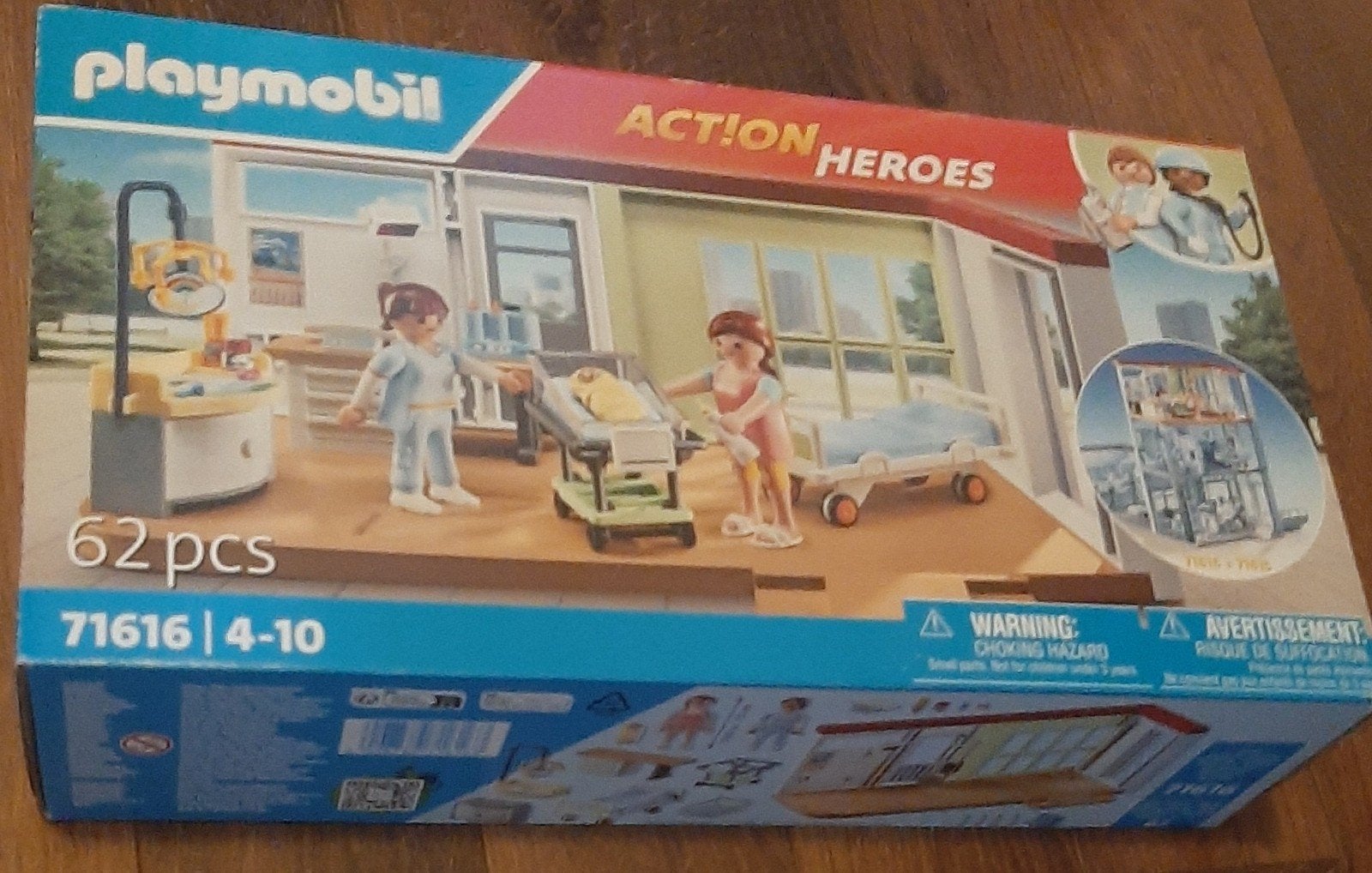 Playmobil kraamafdeling 71616, Ophalen, Gebouw, Complete set, Zo goed als nieuw