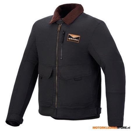 Alpinestars Mustang WP Motorjas, Antraciet, Ophalen of Verzenden, Nieuw met kaartje
