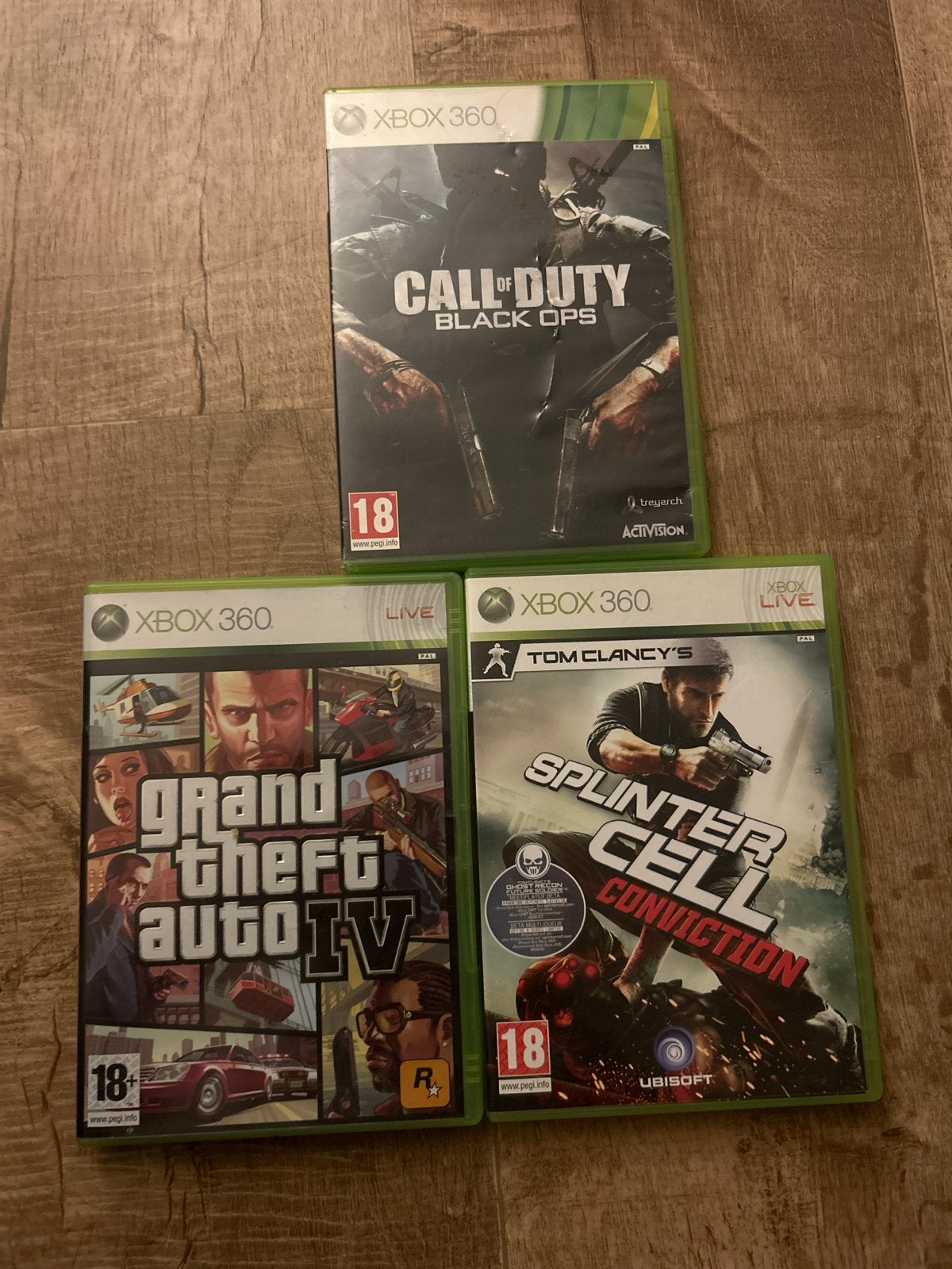 Xbox 360 Games: Call of Duty, GTA IV, Splinter Cell, Ophalen of Verzenden, Gebruikt, Shooter, Vanaf 18 jaar