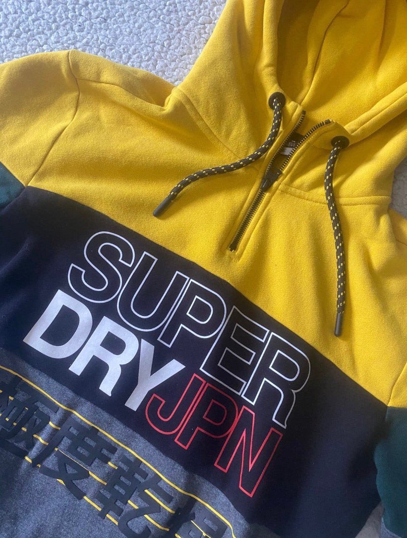 Superdry hoodie trui sweater maat L, Maat 52/54 (L), Meerkleurig, ., Ophalen of Verzenden