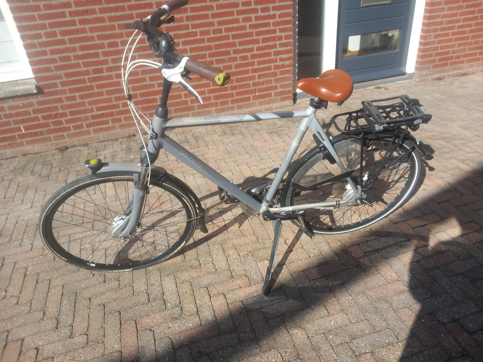Gazelle Allure herenfiets, Fietsen en Brommers, Fietsen | Tandems, 55 cm of meer, Ophalen, Gebruikt, Minder dan 10 versnellingen