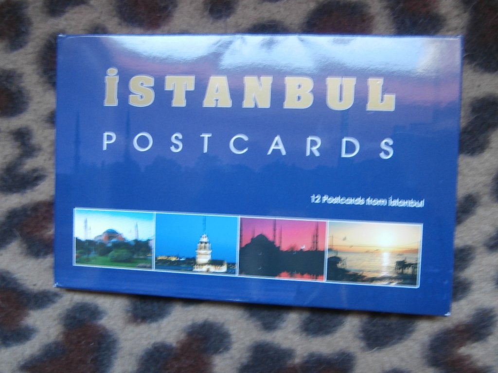 ansichtkaart postcards Istanbul Turkije Hitit Color kaarten, Ophalen of Verzenden, 1980 tot heden, Ongelopen, Stad of Dorp