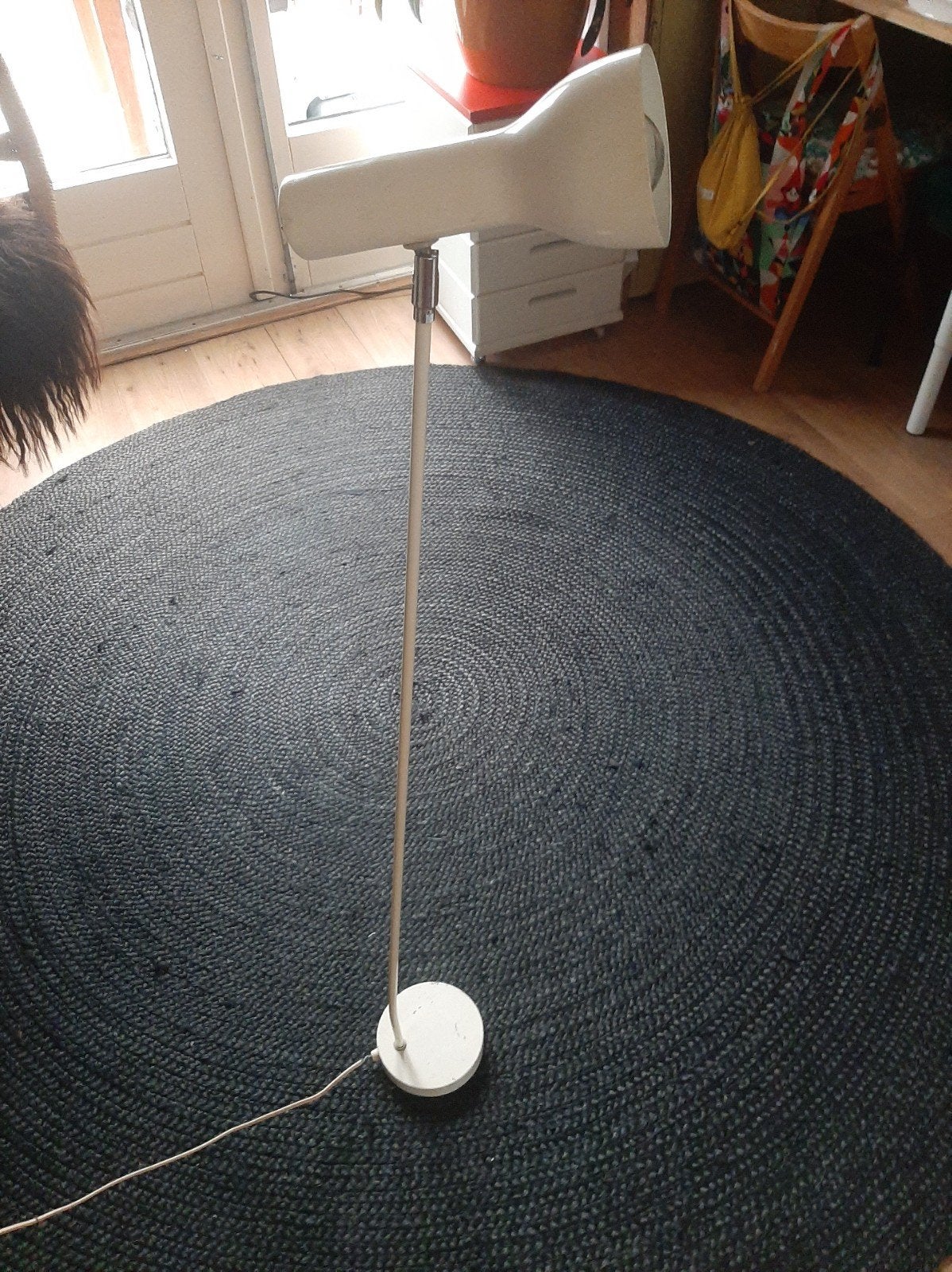 Hala vloerlamp, Ophalen, Gebruikt, Metaal, 150 tot 200 cm