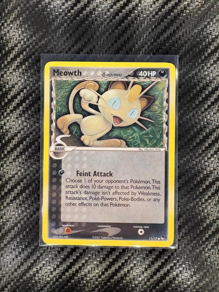 Meowth Delta Species - POP5 11 - Near Mint, Ophalen of Verzenden, Zo goed als nieuw