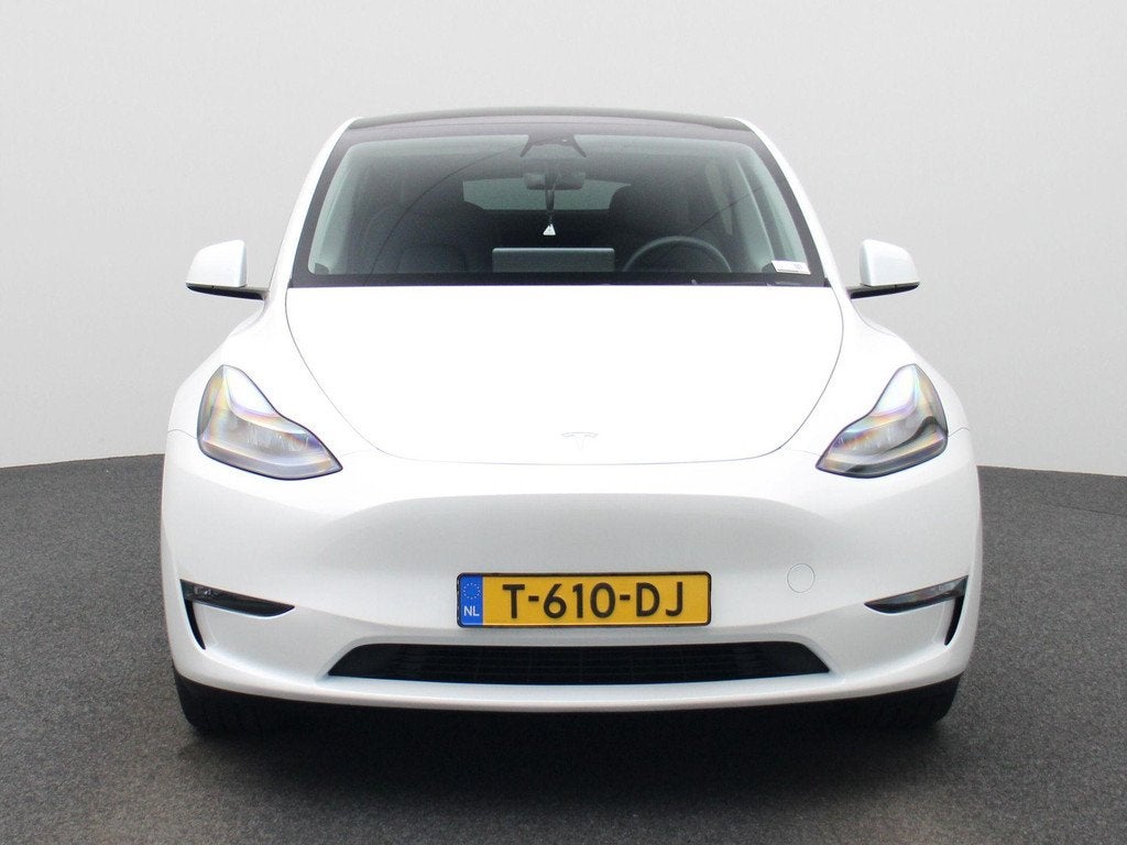 Tesla Model Y Long Range AWD 75 kWh, Auto's, Tesla, 12 maanden, Stof, Gebruikt, 495 min