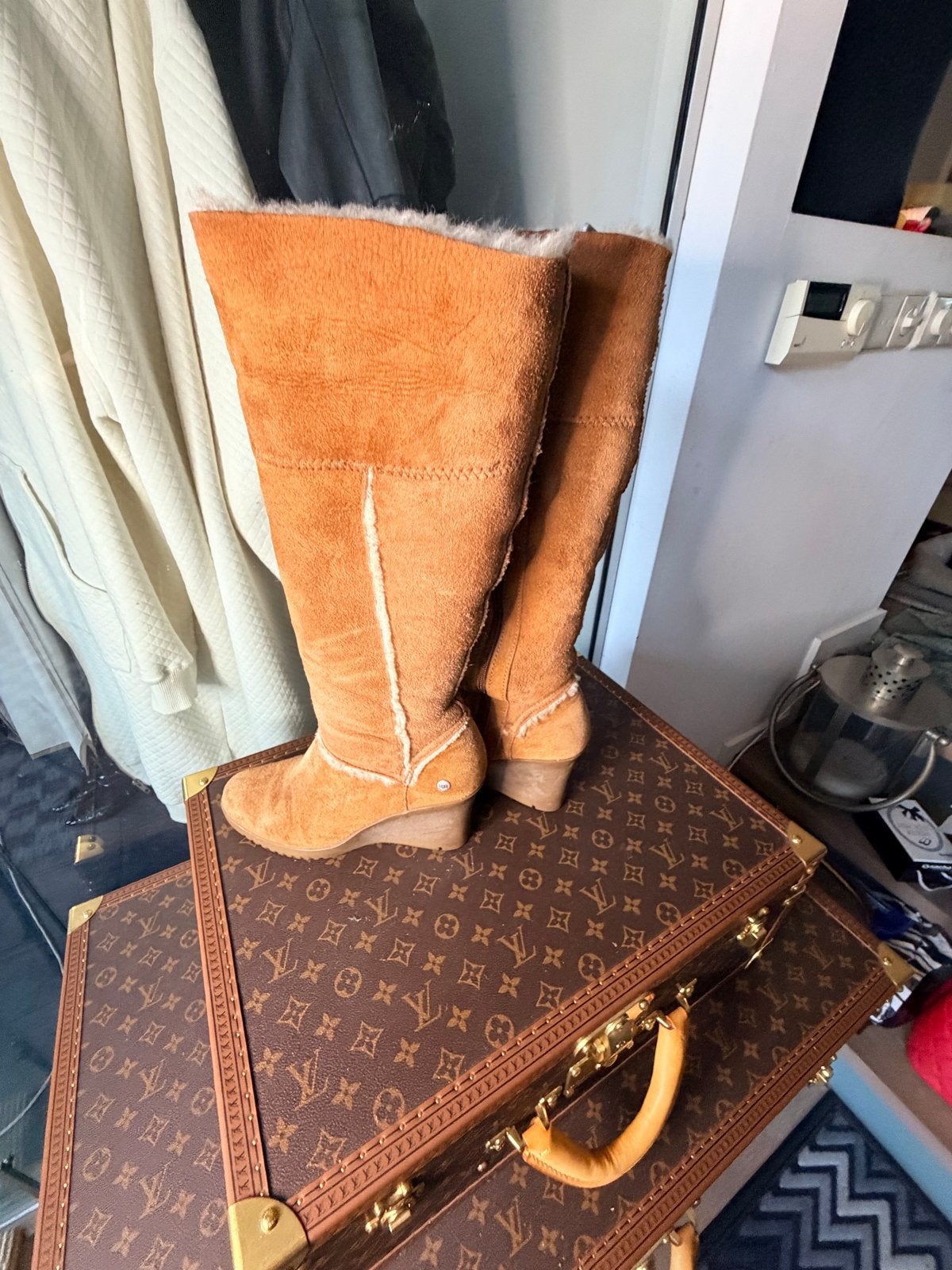 Ugg Australia Hoge Laarzen - Maat 39, Ophalen of Verzenden, Gedragen, Bruin, Hoge laarzen