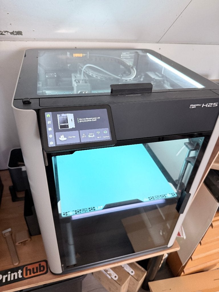 Bambu lab H2S combo met AMS 2 Pro, Computers en Software, 3D Printers, Ophalen, Ingebouwde Wi-Fi, Zo goed als nieuw, Filament