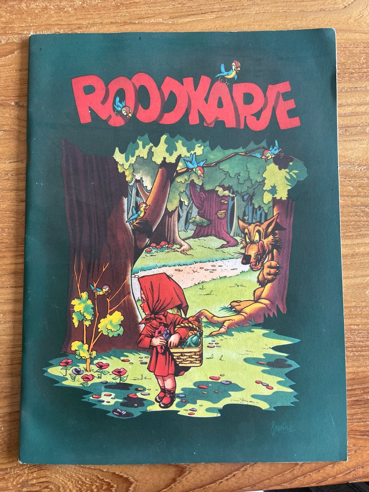 Roodkapje - Hans Hoekstra (Uitklapboek), Uitklapboek, Jongen of Meisje, Ophalen of Verzenden, Zo goed als nieuw