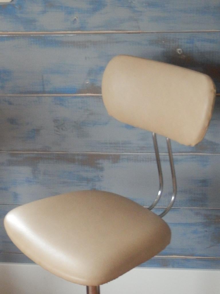 Set: 4x atelierstoel/ verstelbare designstoel, Huis en Inrichting, Ophalen, Gebruikt, Overige kleuren, Vier