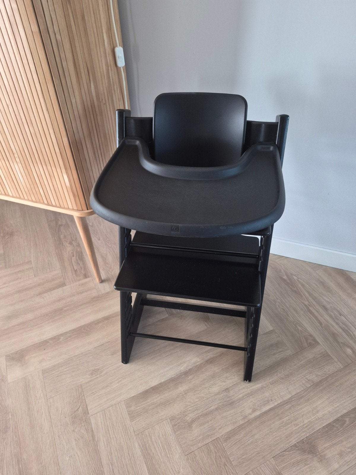 Stokke Tripp Trapp met babyset en tray, Ophalen, Gebruikt, Meegroeistoel