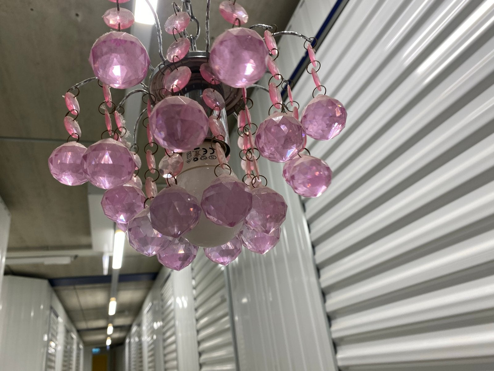 Nette Ikea prinsessenlamp voor plafond of stapelbed, Ophalen of Verzenden, Zo goed als nieuw, Kunststof, E14 (klein)