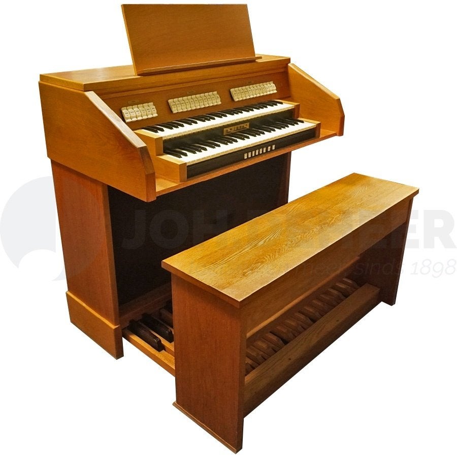 Eminent DCS300 Occasion orgel Blank Eiken, 2 klavieren, Gebruikt, Verzenden, 3364AE