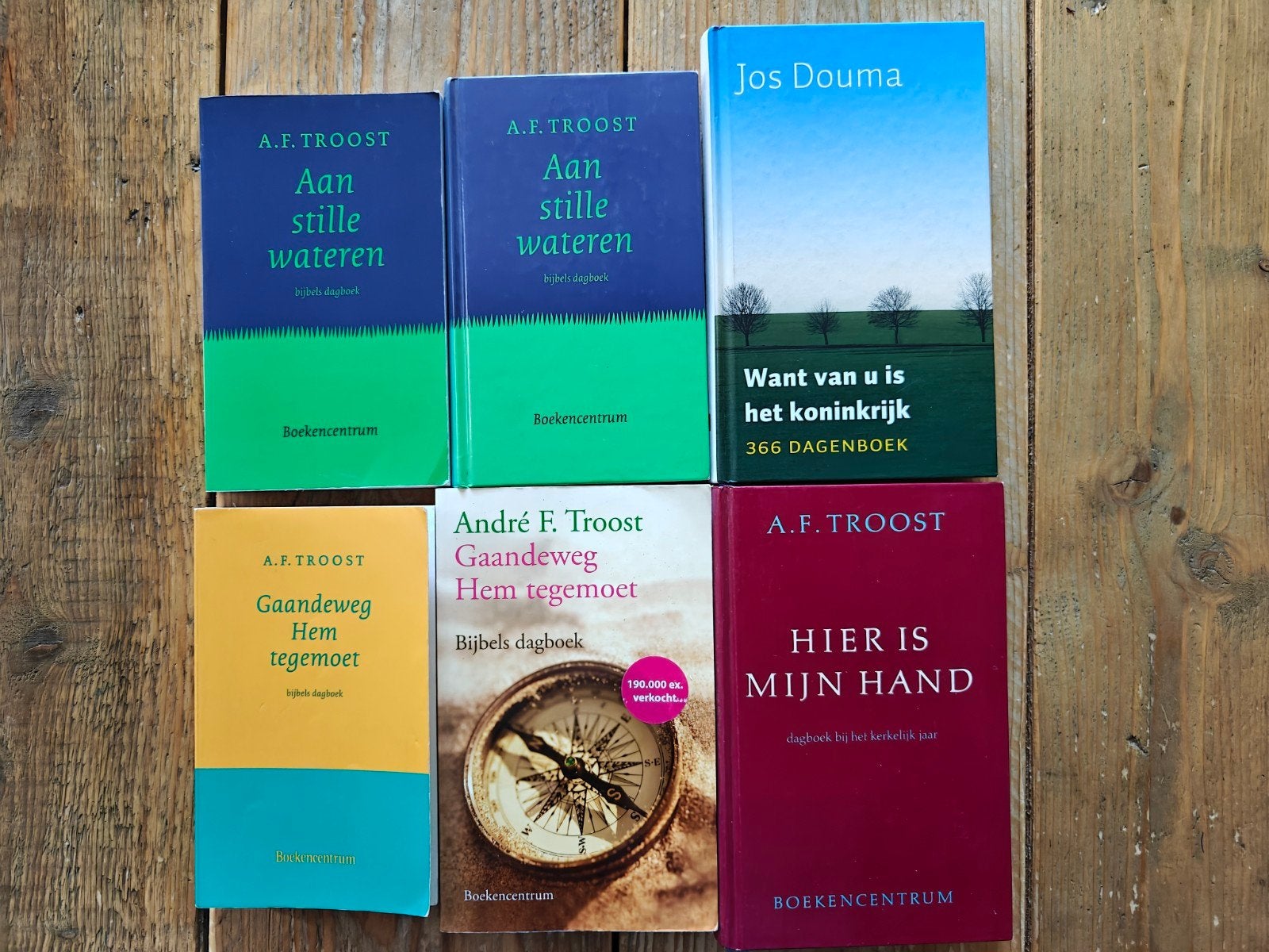 6 Bijbelse dagboeken., Boeken, Godsdienst en Theologie, Ophalen of Verzenden, Zo goed als nieuw
