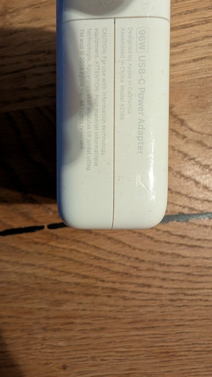 Apple 96W USB-C Power Adapter Oplader, Telecommunicatie, USB-C, Adapter, Zo goed als nieuw, Apple