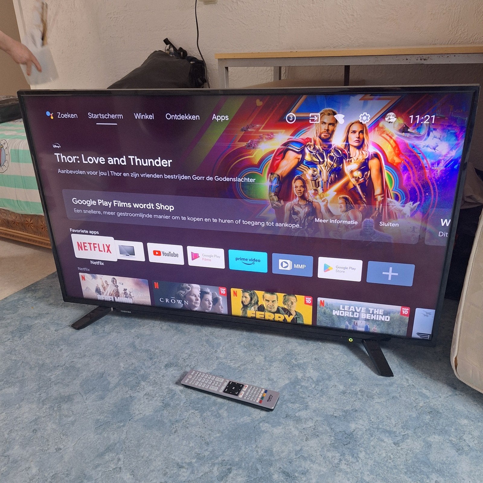Toshiba Smart TV 49 inch (bezorging mogelijk), Toshiba, 50 Hz, Ophalen of Verzenden, Zo goed als nieuw