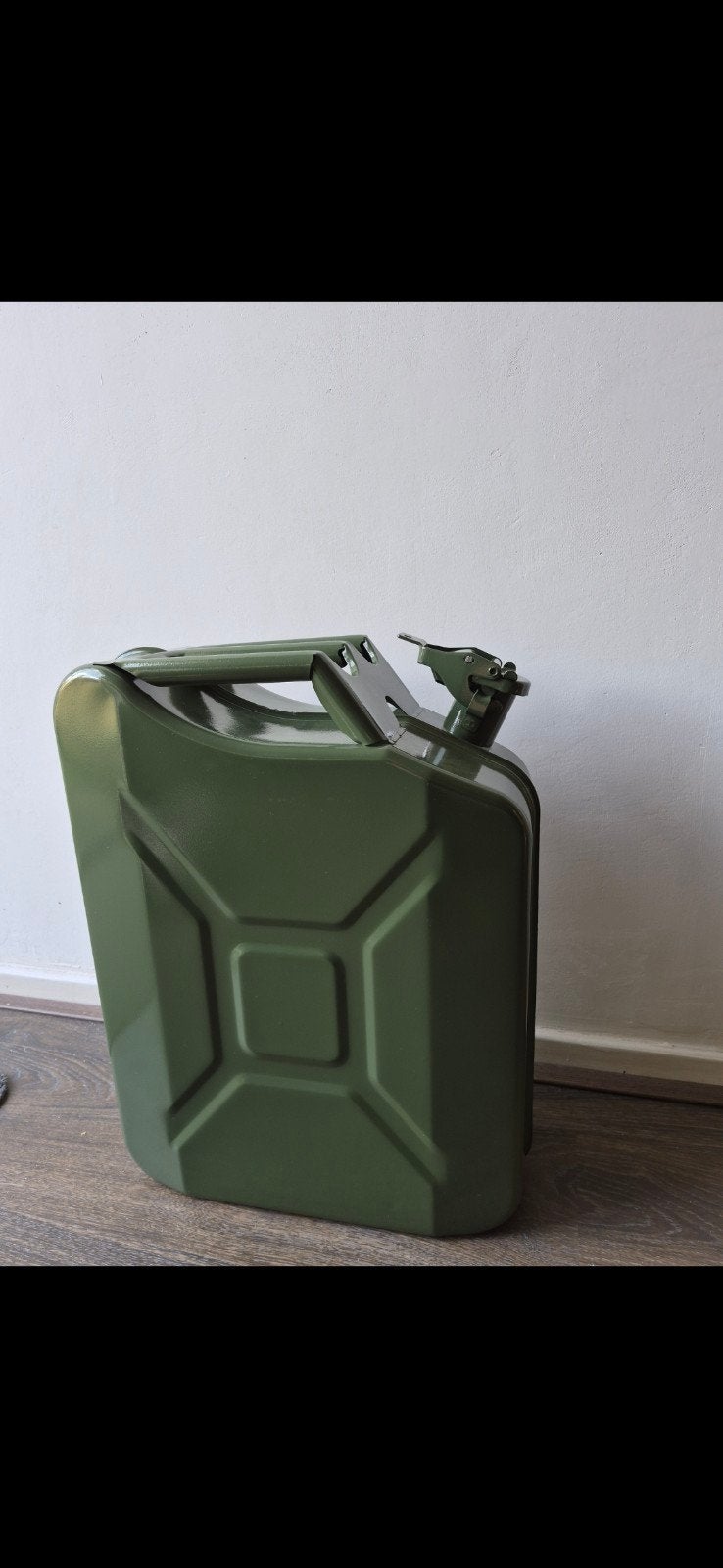 20 liter metalen jerrycan, zo goed als nieuw, Ophalen, Nieuw