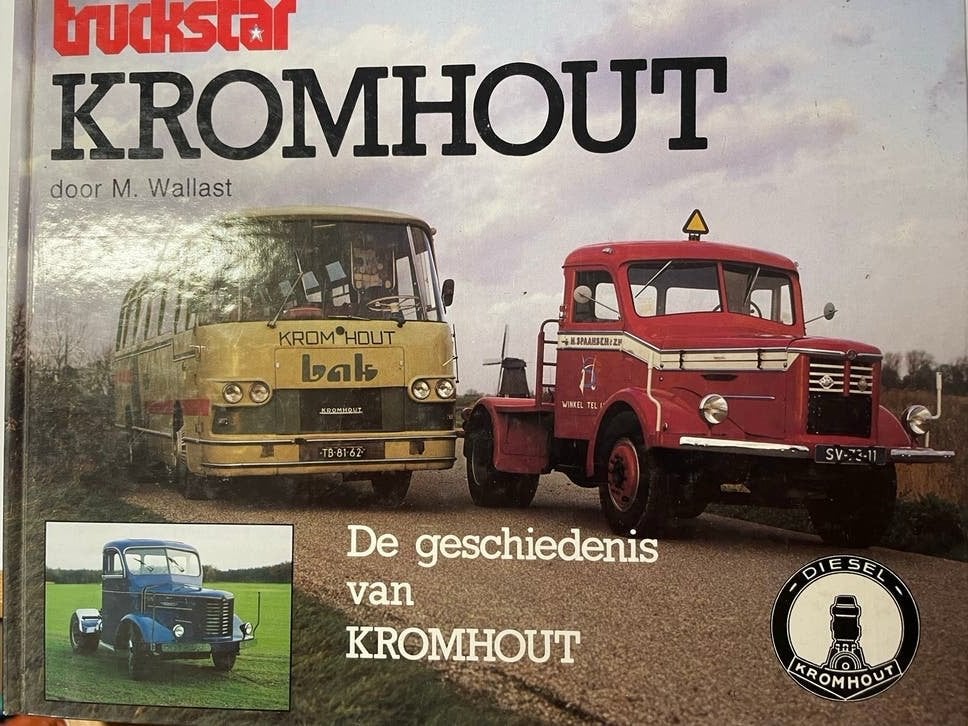 Kromhout: De geschiedenis van Kromhout door M. Wallast, Ophalen of Verzenden, Gelezen, Overige merken