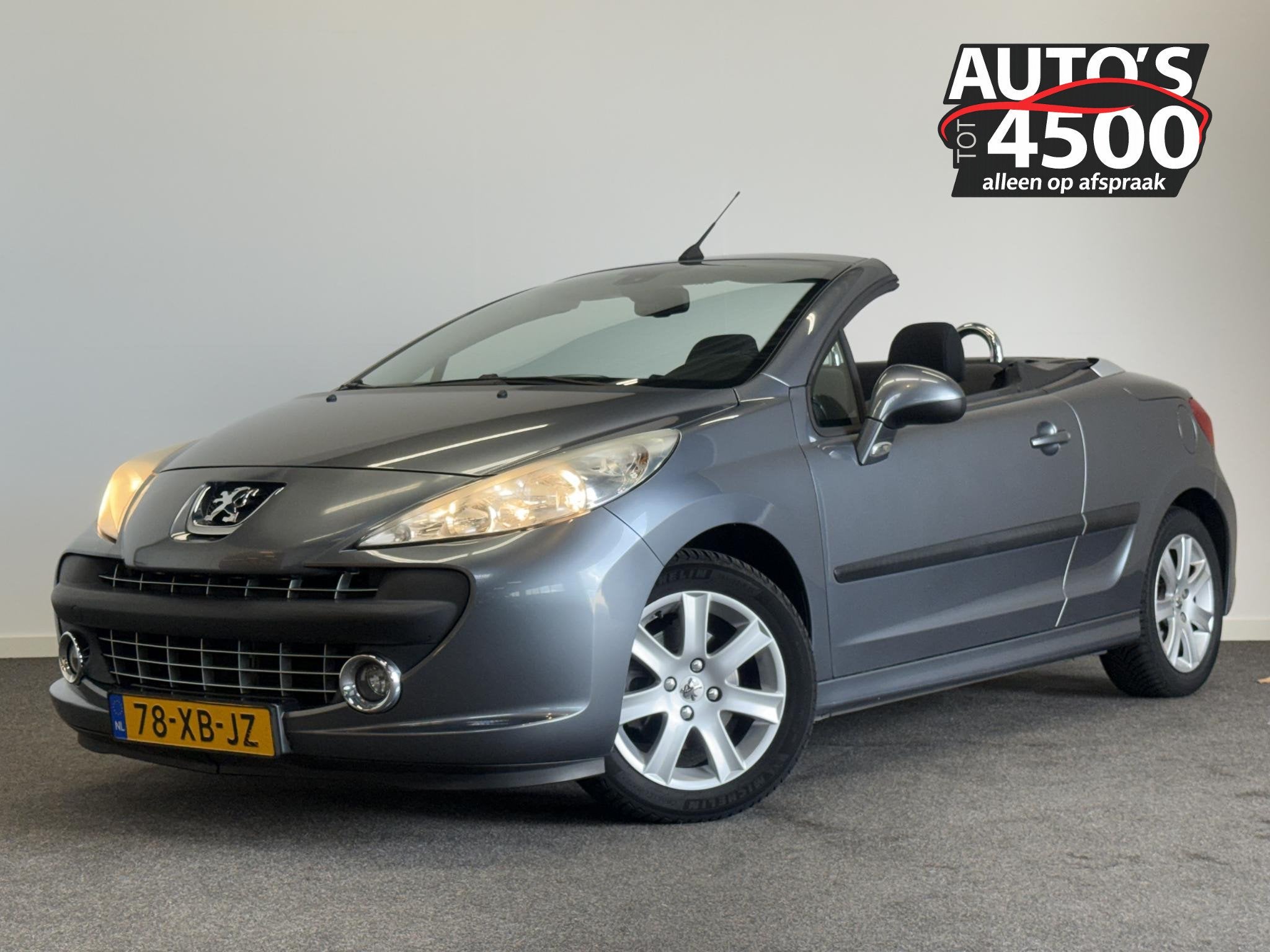 Peugeot 207 CC 1.6 VTi Première Airco! Cruise! NAP!, Auto's, Peugeot, Voorwielaandrijving, Gebruikt, 4 cilinders, Cabriolet