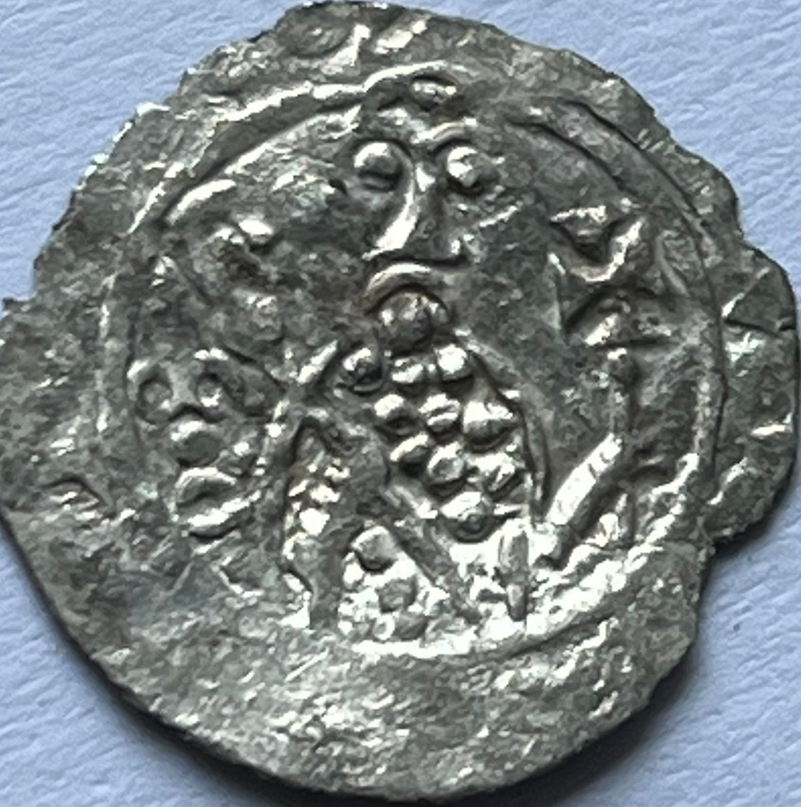 Bisdom Utrecht penning of denarius Willem van Pont, Vóór koninkrijk, Zilver, Losse munt, Overige waardes