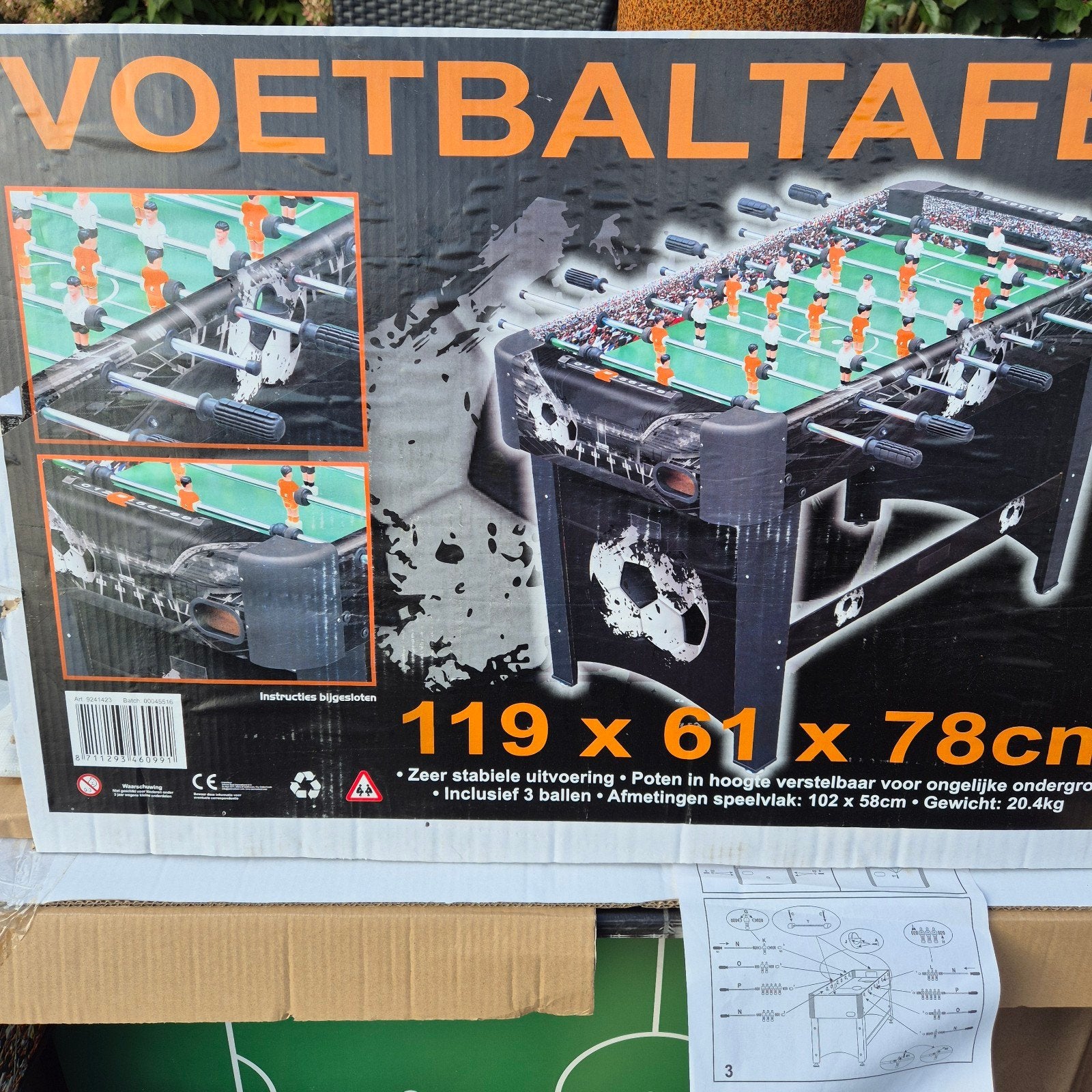 Voetbaltafel - Nieuw in doos, Kinderen en Baby's, Ophalen of Verzenden