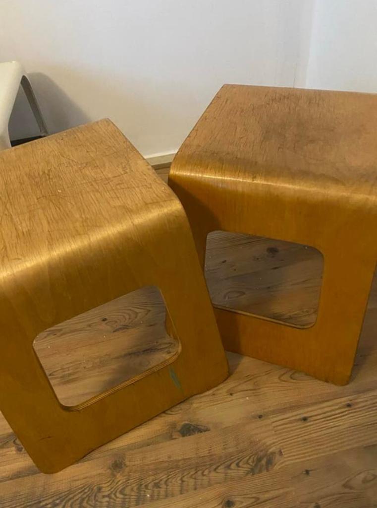 Set van 2 Vintage IKEA Benjamin Krukken - Hout, Huis en Inrichting, Ophalen, Gebruikt, Hout