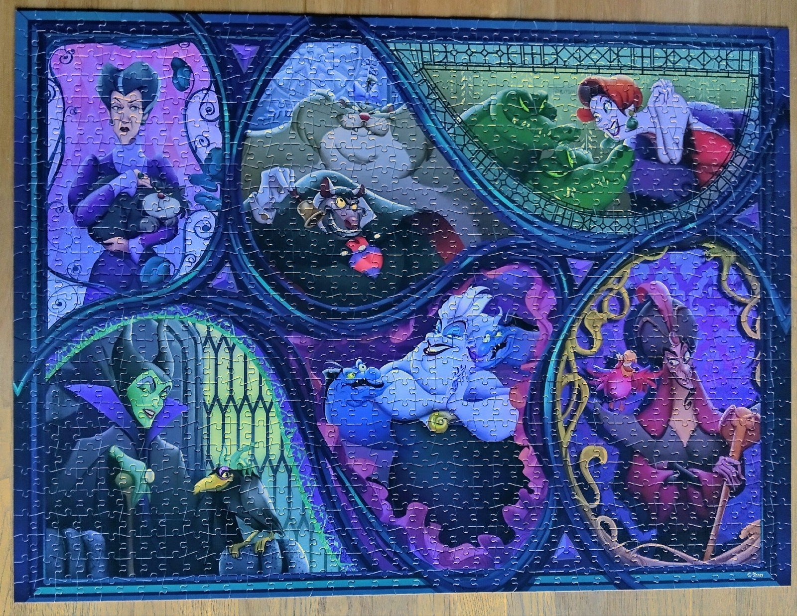 Disney puzzel Ceaco, Ophalen, 500 t/m 1500 stukjes, Zo goed als nieuw, Legpuzzel