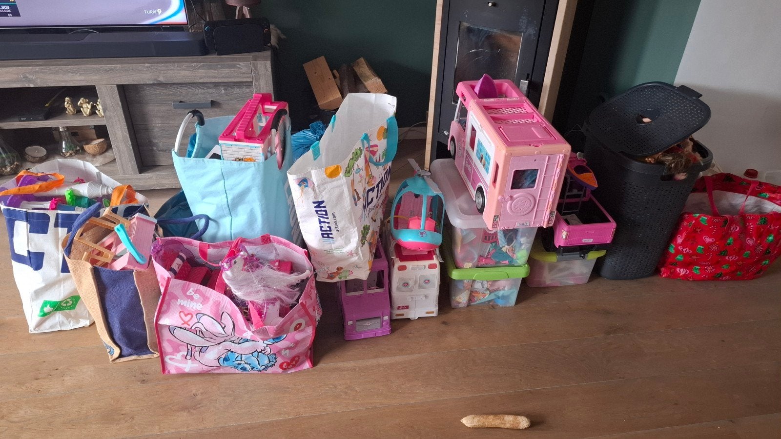 Grote partij Barbie speelgoed voor uren speelplezier, Ophalen, Gebruikt, Jongen of Meisje