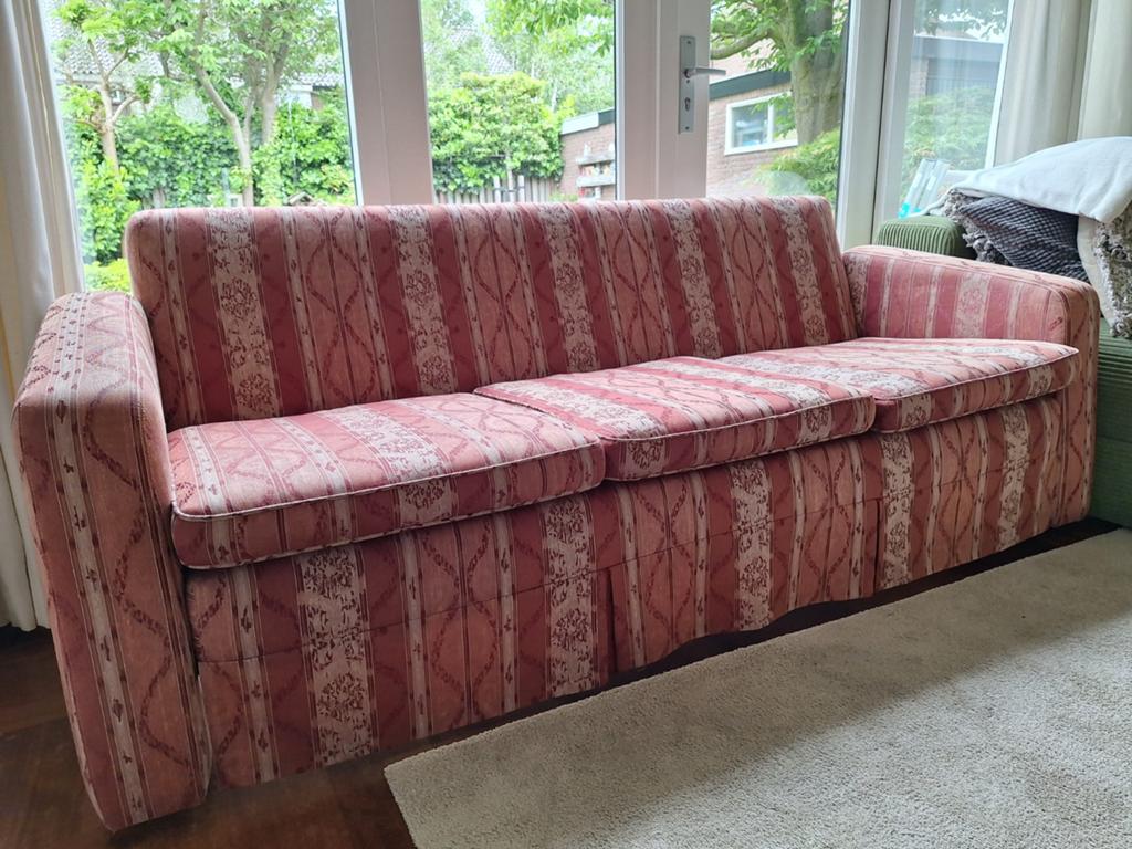 Klassiek engels  bankstel, Huis en Inrichting, Banken | Bankstellen, Ophalen, Gebruikt, 150 tot 200 cm, Driepersoons