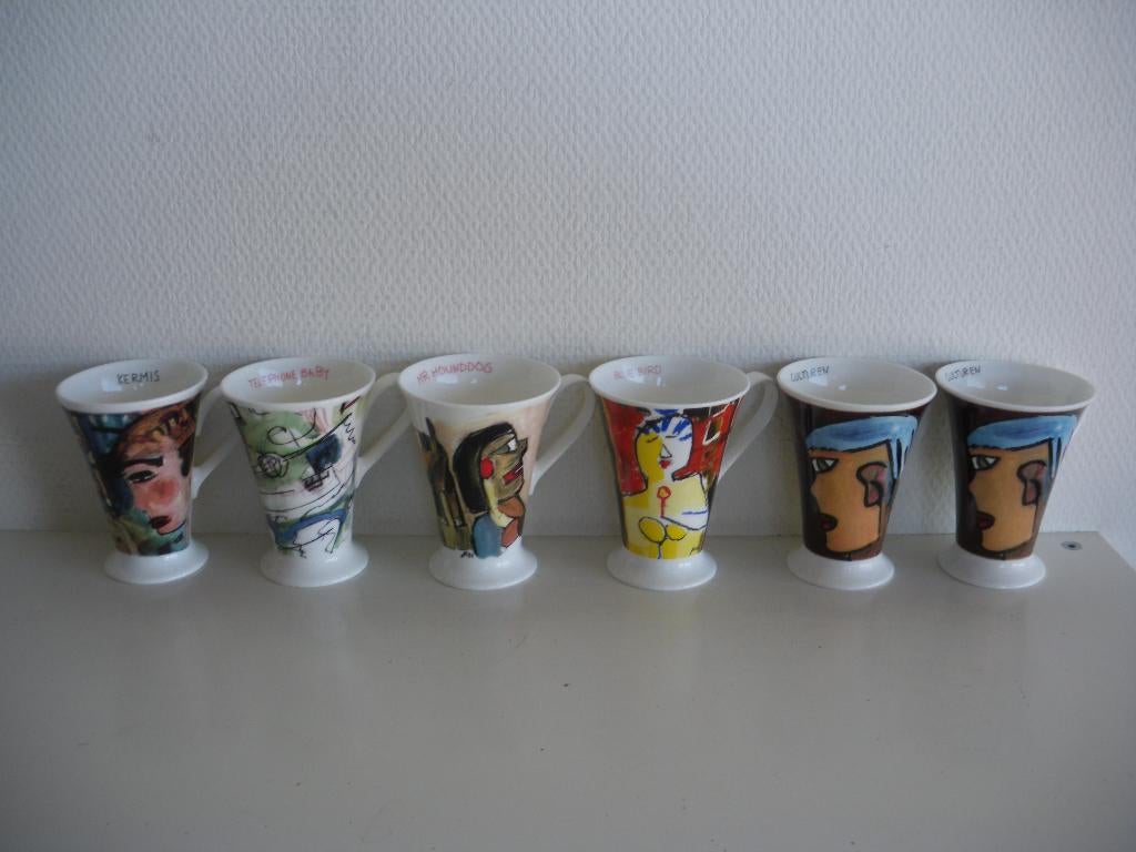 J.K. Art Collection bekers, Ophalen of Verzenden, Zo goed als nieuw, Bord(en), Wedgwood