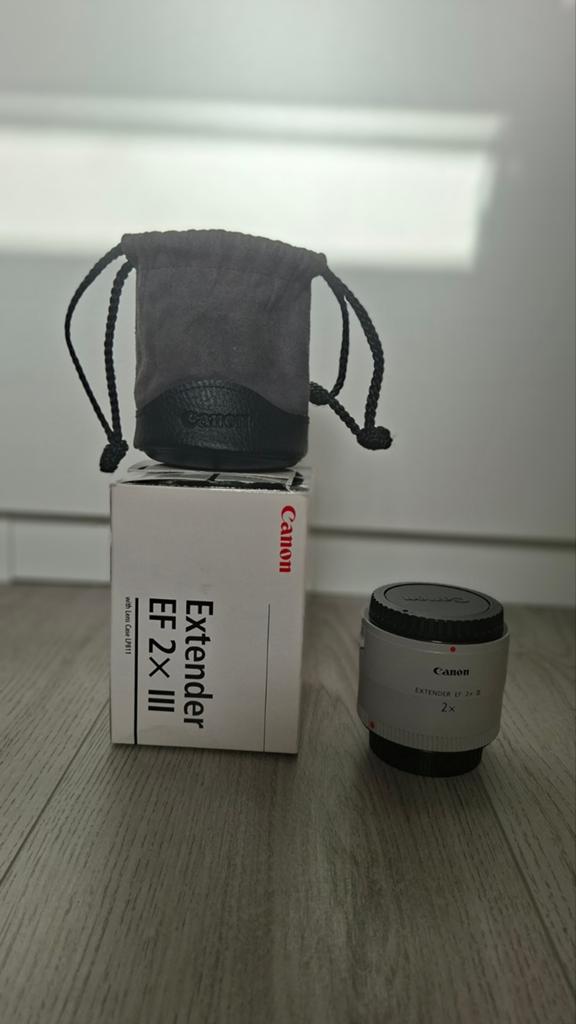 Canon EF Extender 2X III, Ophalen, Zo goed als nieuw, Wit
