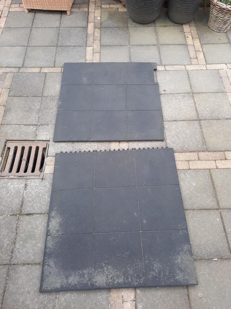 2 matten voor onder een schommel te koop, Ophalen, Schommel