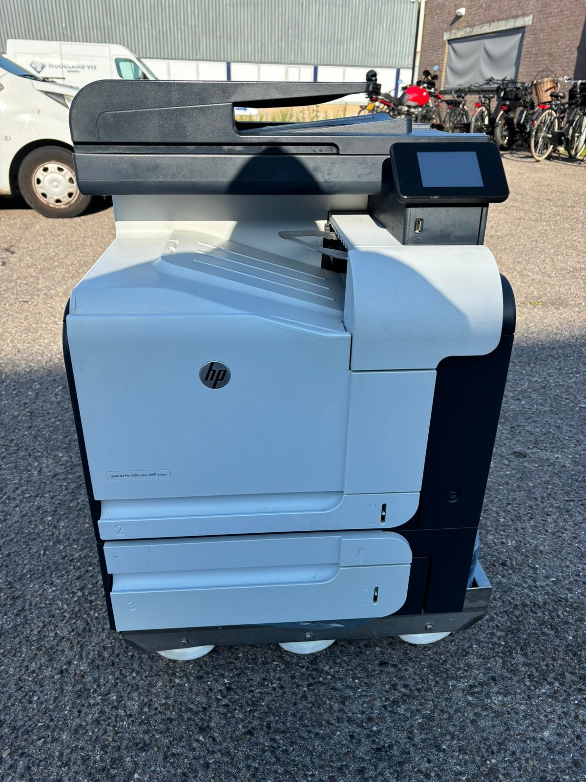 HP laserjet pro 500 m570dw voor onderdelen of opknapper, Computers en Software, Ophalen, Zo goed als nieuw