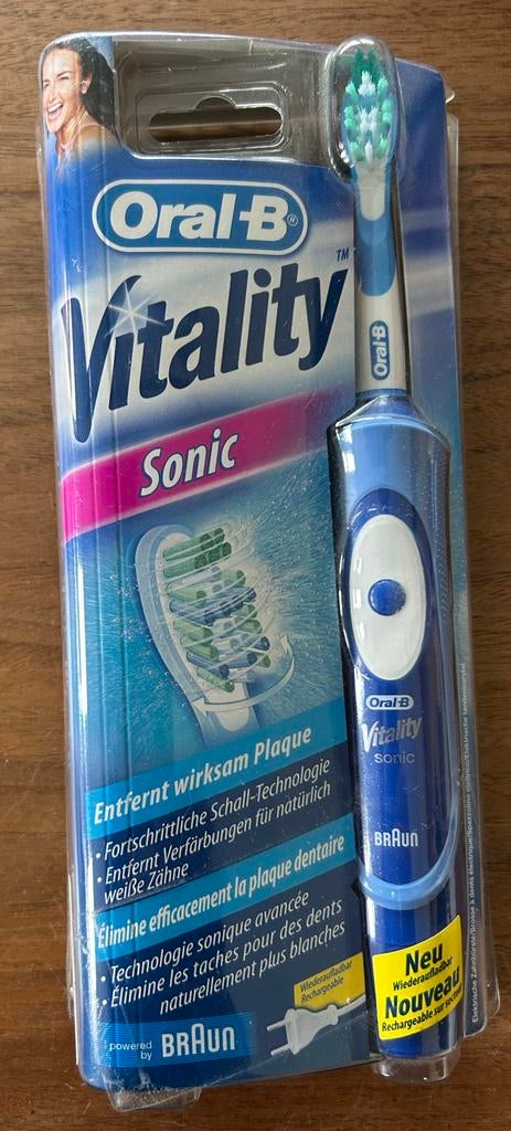 Nieuwe Oral B Braun Vitality Sonic elektrische tandenborstel, Ophalen of Verzenden, Nieuw, Mondverzorging
