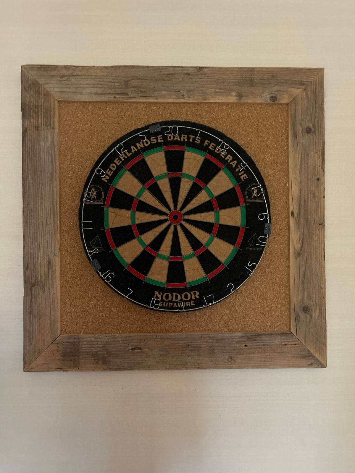 Dartbord met pijlen - Nodor Supawire, Ophalen, Gebruikt, Dartbord met pijlen